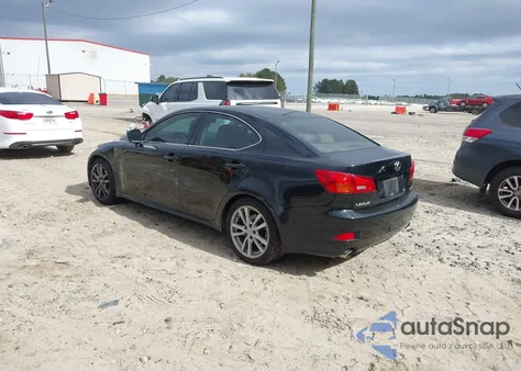 2006 Lexus Is 250 из США, поврежденный, VIN JTHBK262165007329